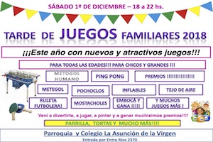 TARDE DE JUEGOS FAMILIARES