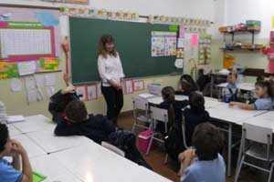 La dra. susana visita 1º EP La dra. susana visita 1º EP