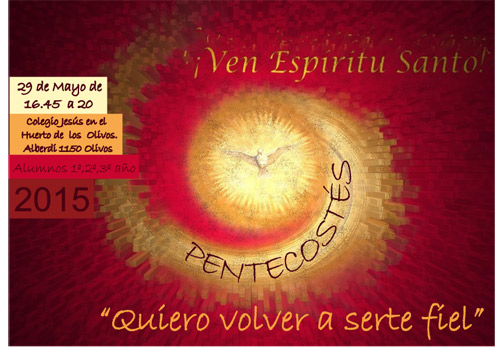 Invitación Pentecostés Invitación Pentecostés
