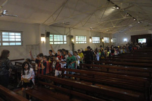 Domingo de Ramos en la Misa de Niños Domingo de Ramos en la Misa de Niños
