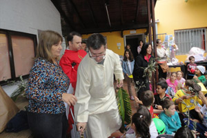 Domingo de Ramos en la Misa de Niños Domingo de Ramos en la Misa de Niños