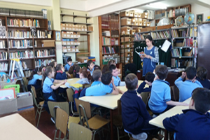 Nos visitó 3º B y la seño Nadia Nos visitó 3º B y la seño Nadia