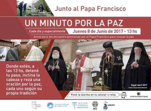Un minuto por la paz Un minuto por la paz