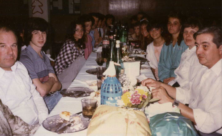 Cena Camaraderia 1985