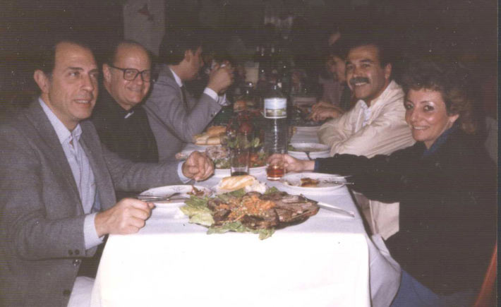Cena Camaraderia 1985