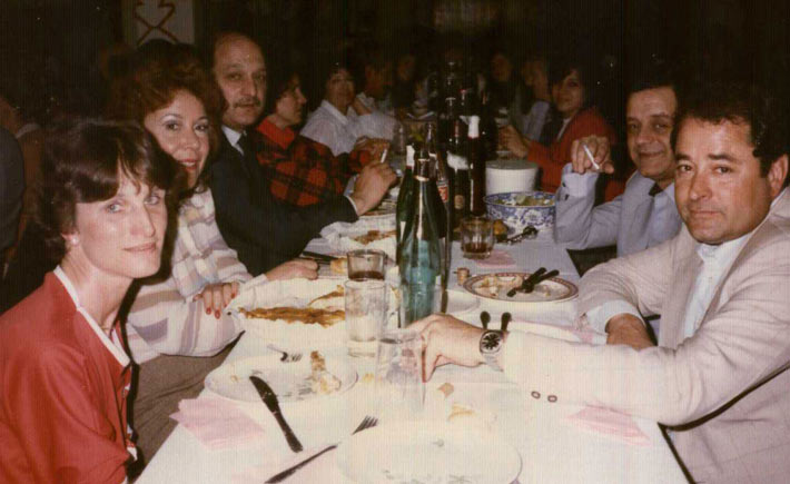 Cena Camaraderia 1985