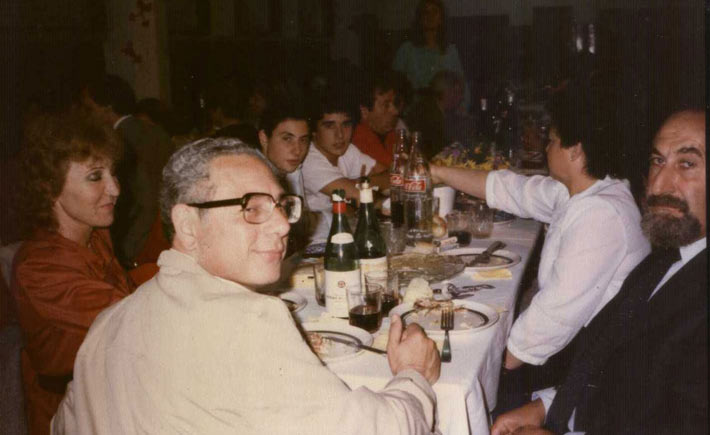 Cena Camaraderia 1985