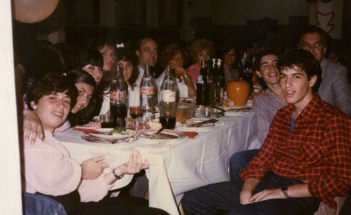 Cena Camaraderia 1985