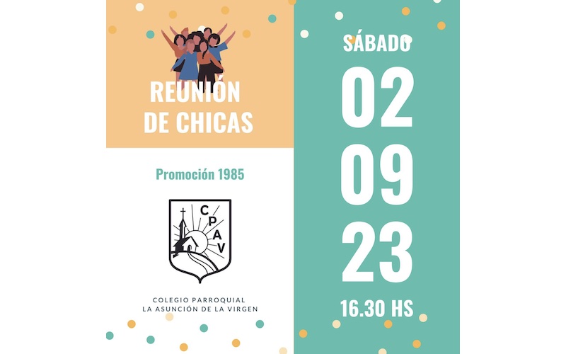 Reunión de chicas 2023 - 1985