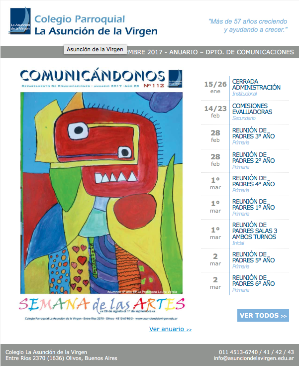 Newsletters Diciembre 2017