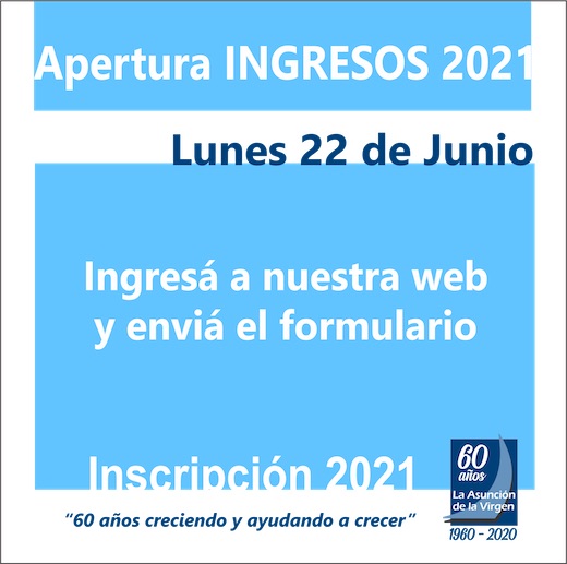 INSCRIPCIONES 2021 INSCRIPCIONES 2021