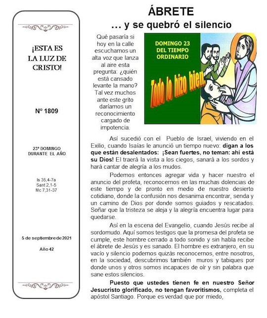 Esta es la luz de Cristo