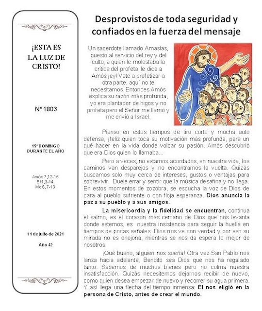 Esta es la luz de Cristo
