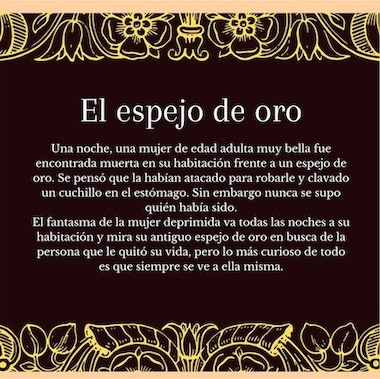 Fantasmas y terror en 3° año Secundario