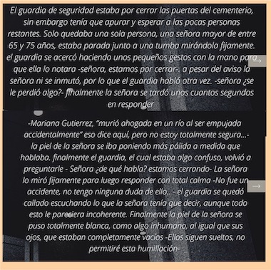 Fantasmas y terror en 3° año Secundario
