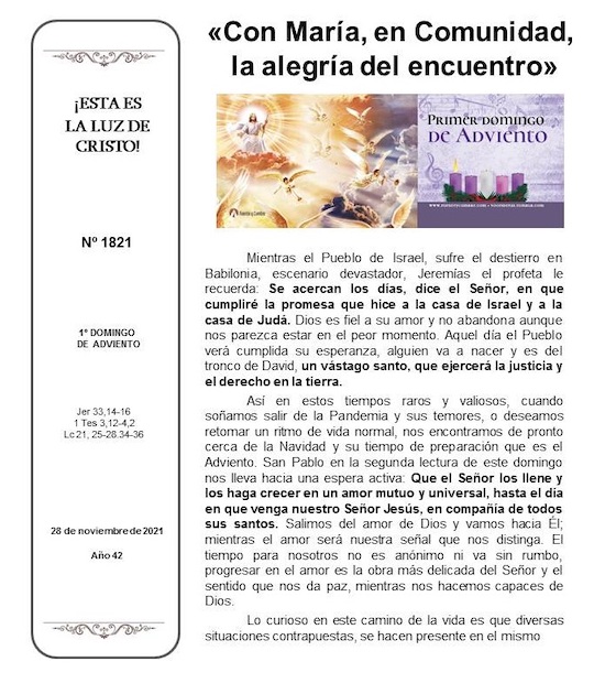 Esta es la luz de Cristo