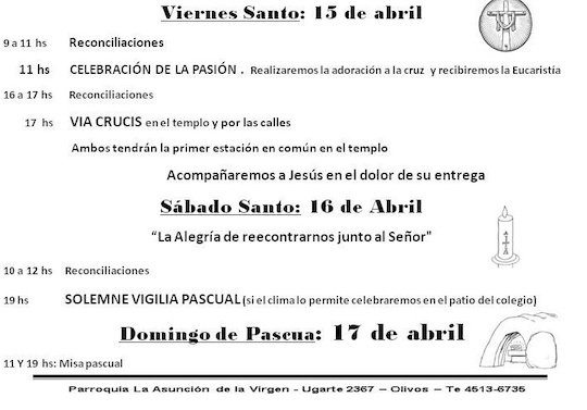 PROGRAMA SEMANA SANTA 2022