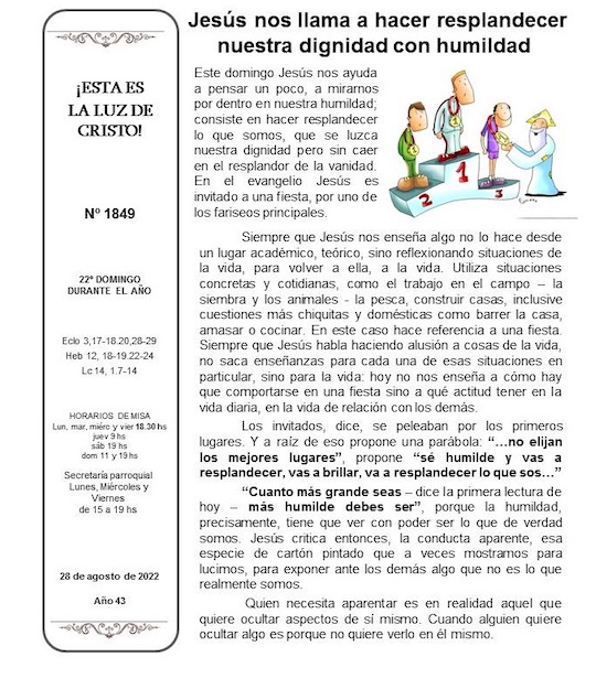 Esta es la luz de Cristo