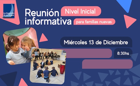 Reunión Informativa Nivel Inicial