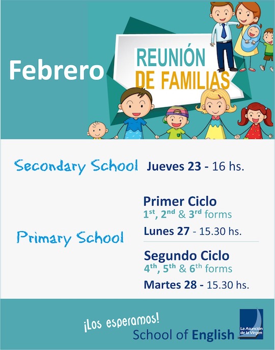 REUNIONES DE ENGLISH SCHOOL