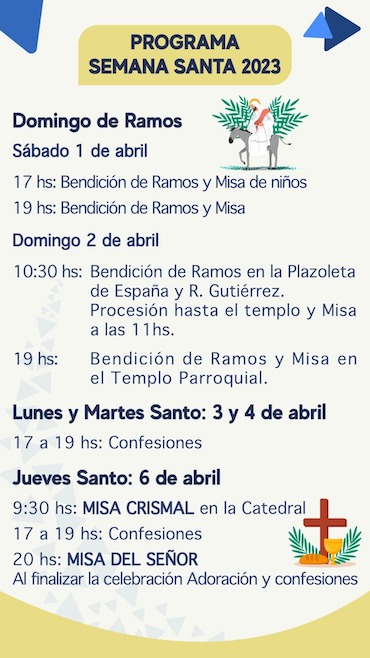 Programa Semana Santa 2023