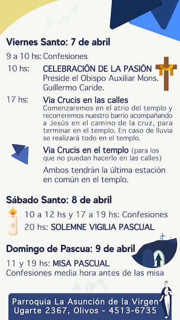 Programa Semana Santa 2023
