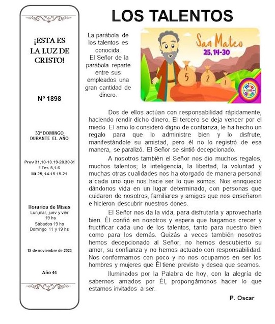 Esta es la luz de Cristo