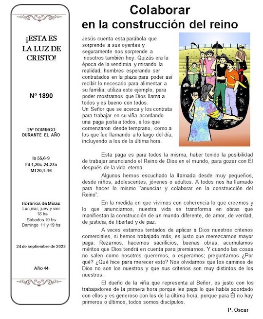 Esta es la luz de Cristo