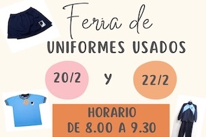 Feria de uniformes usados