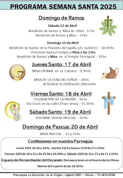 Programa Semana Santa