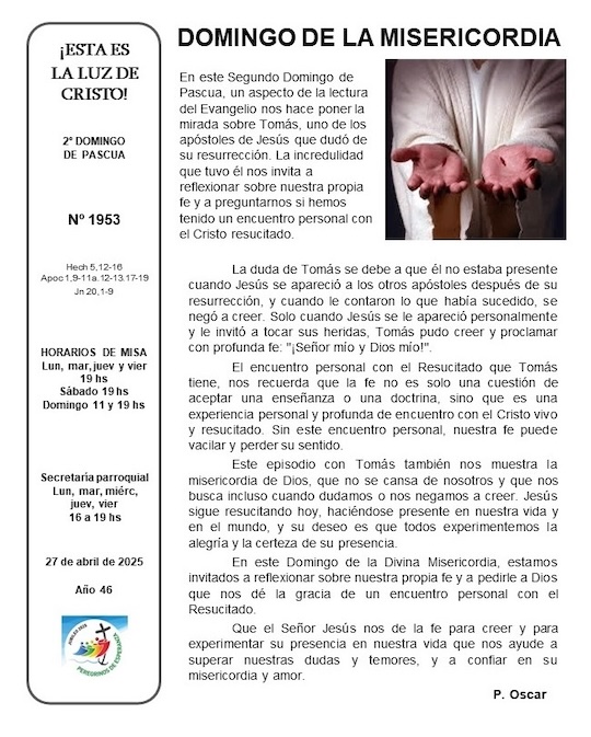 Esta es la luz de Cristo