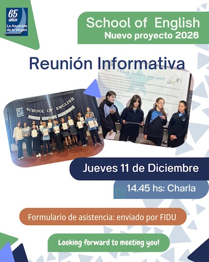 Reunión Informativa School of English