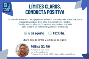 Charla sobre límites y conducta positiva