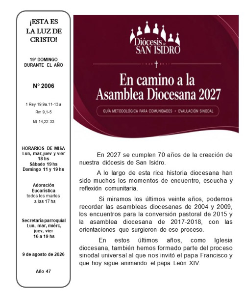 Esta es la luz de Cristo
